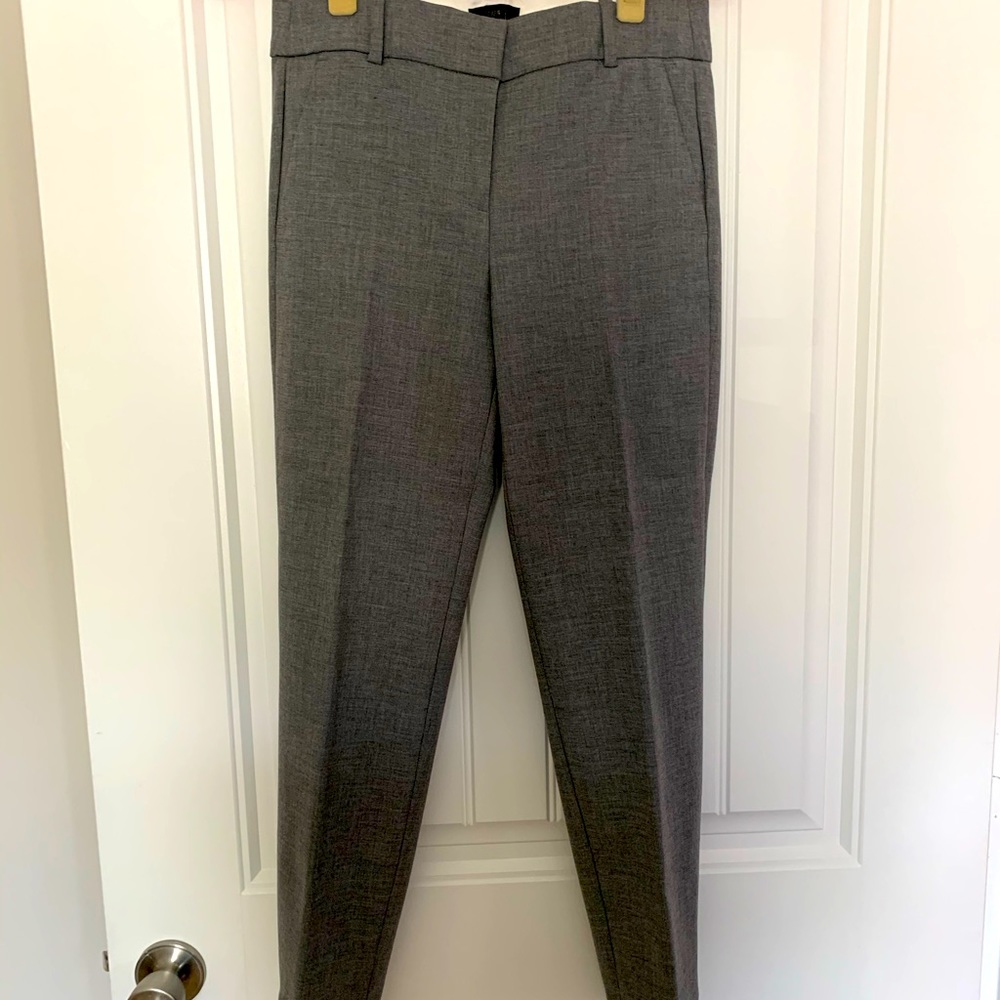 Grey Ankle trousers from J Crew